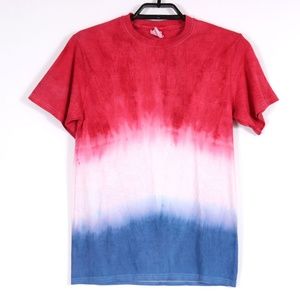 Red White Blue Tie Dye T-Shirt Popsicle